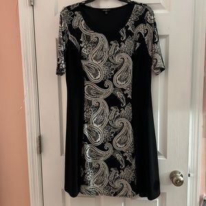 Sami and Jo black and white dress. Size PXL LIKE NEW .